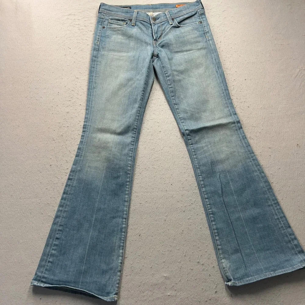 Citizens of Humanity Ingrid 002 Low Waist Flare Jeans Light Wash Size 29 USA